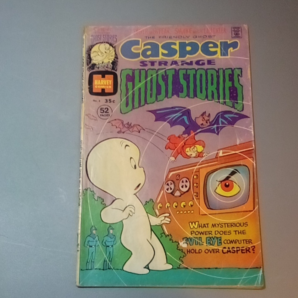 Casper Strange Ghost Stories No.3 Harvey Comics DC 53110-4 ©1975 April